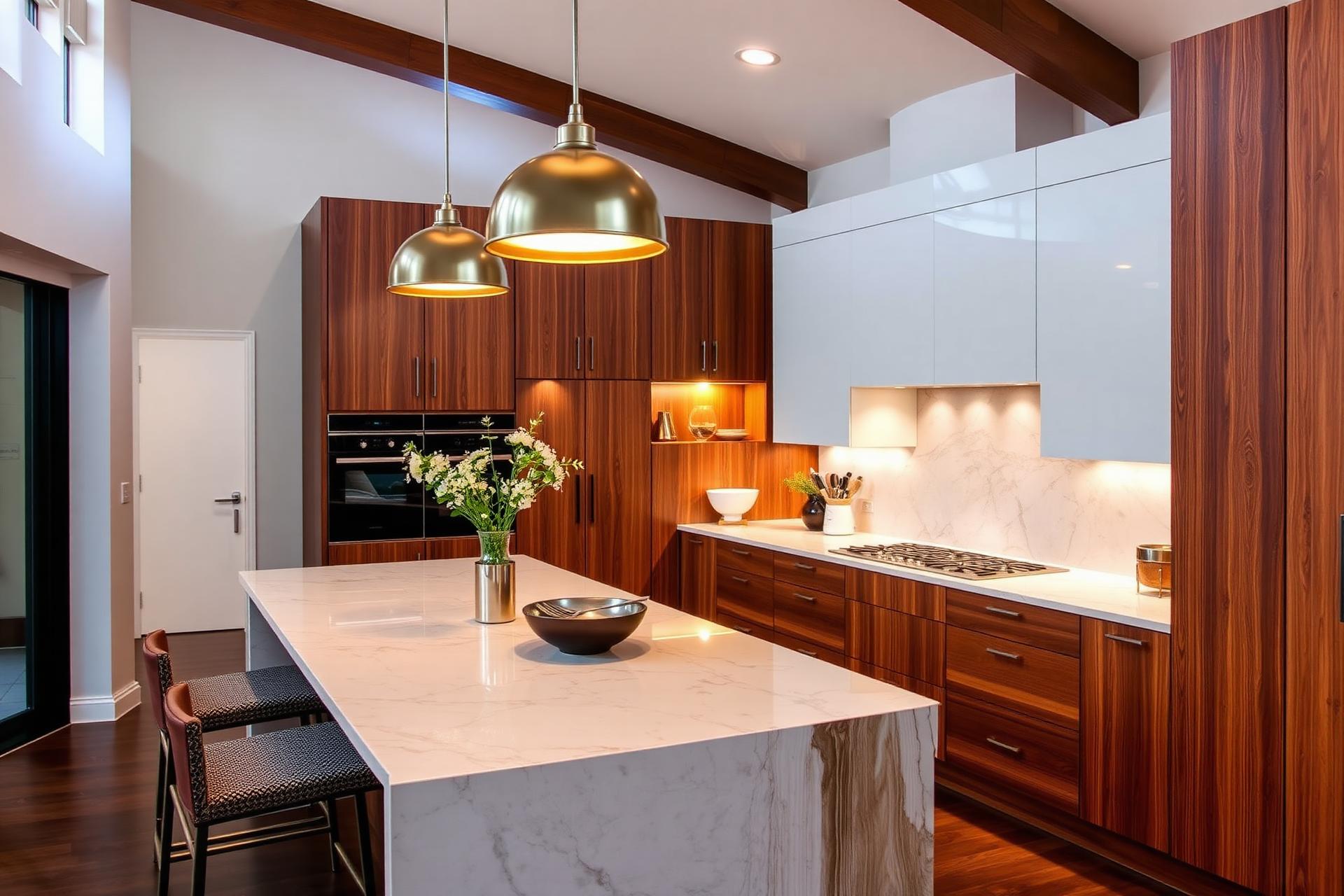 Premium custom kitchen by Mark and Sons Projects